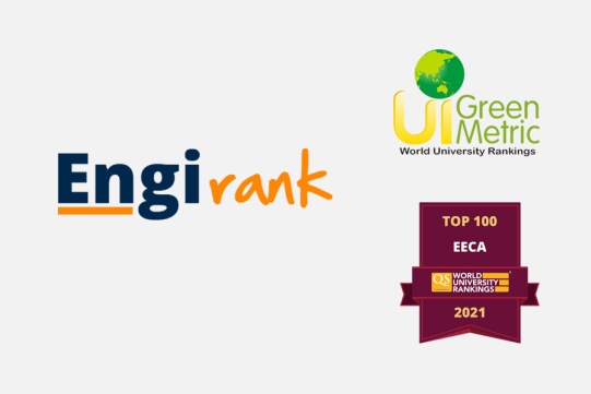 Logotypy trzech rankingów 