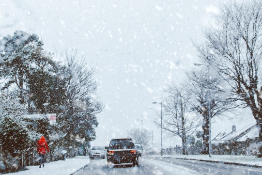 Trudne warunki drogowe 