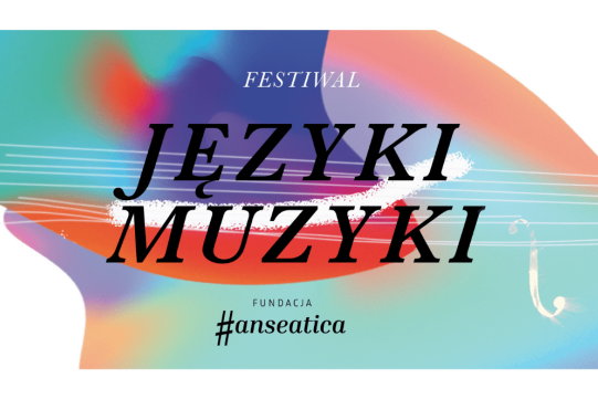 grafika promocyjna koncertu Języki muzyki