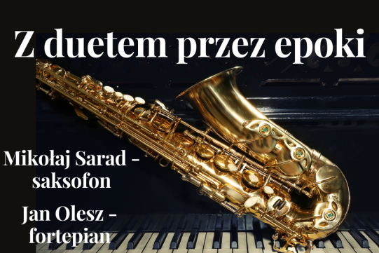 grafika promocyjna koncertu Z duetem przez epoki