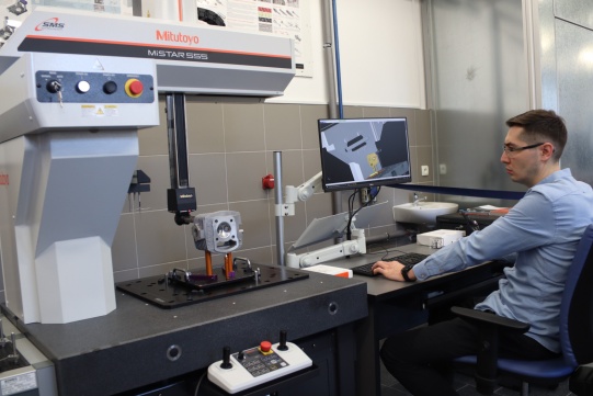 Laboratorium metrologiczne na WIMiO. Fot. Andrzej Urbański / WIMiO PG