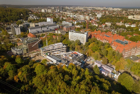 Widok STOS z lotu ptaka 