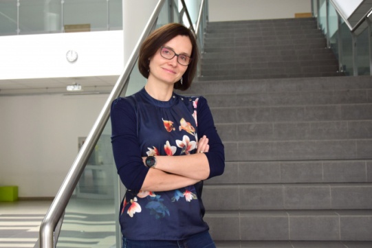 na zdjęciu prof. Beata Bochentyn