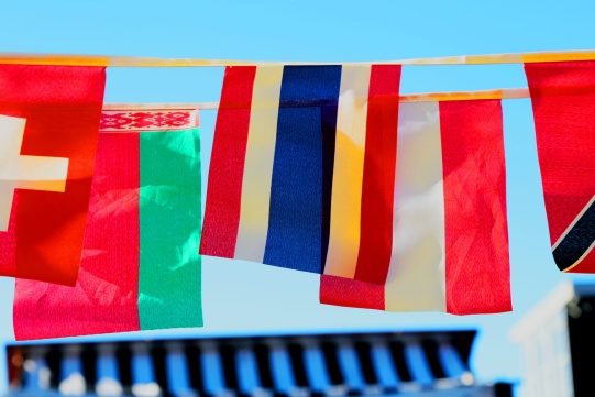 Flagi różnych krajów