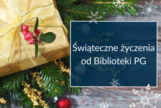 prezent na świątecznym stole