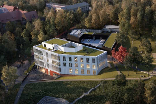 STOS wizualizacja z lotu ptaka 