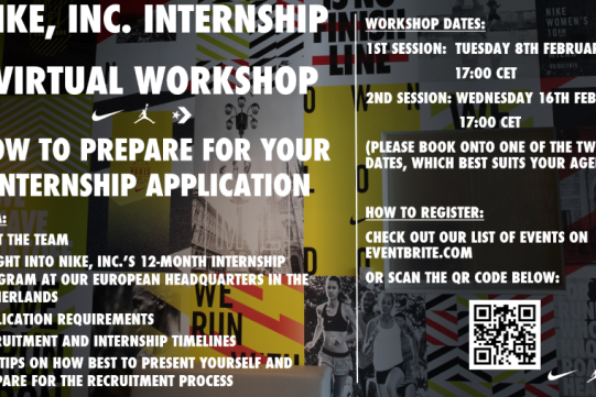 Internship Program at Nike's European Headquarters