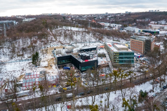 Widok STOT z lotu ptaka 