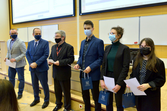 Wręczenie nagród najlepszemu zespołowi 