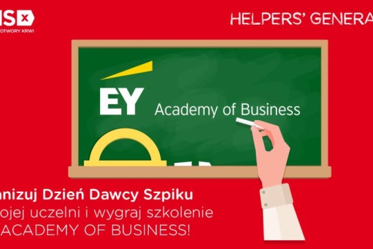 plakat Rekrutacja Liderów do projektu Helpers' Generation