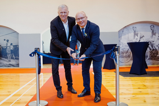 prof. Krzysztof Wilde, rektor PG oraz Krzysztof Kaszuba, dyrektor CSA