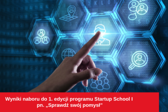 wyniki naboru do pierwszej edycji programu Startup School I
