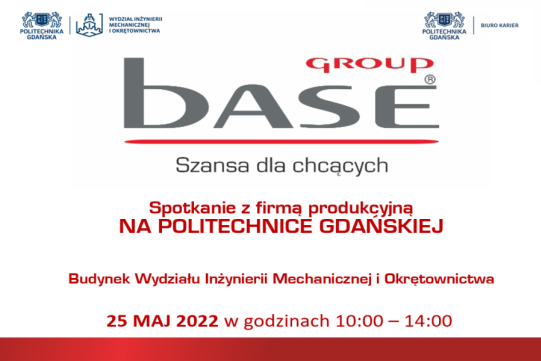 Na zdjęciu na białym tle znajduje się informacja o spotkaniu.