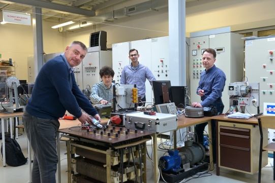 The scientist in the lab