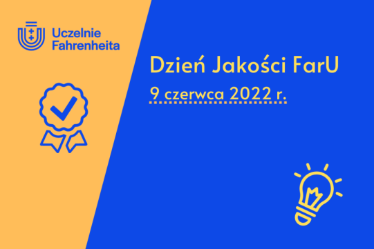 grafika w niebieskim i pomarańczowym kolorze