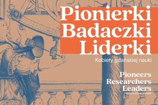 grafika wystawy Pionierki, badaczki, liderki