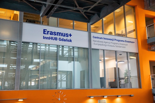 Erasmus plus building 