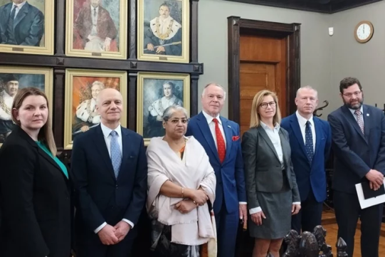 Wizyta Ambasador na PG