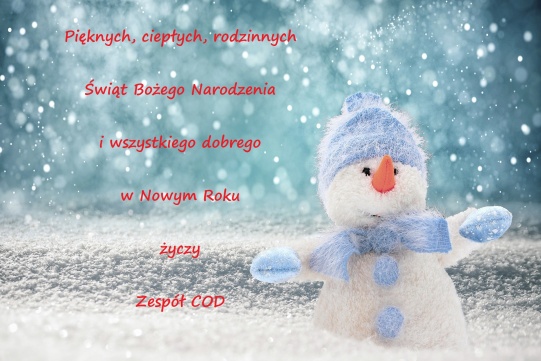 Życzenia Świąteczne COD