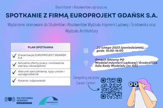 Spotkanie z firmą EUROPROJEKT S.A.