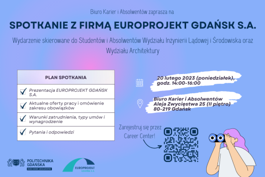 Spotkanie z firmą EUROPROJEKT S.A.