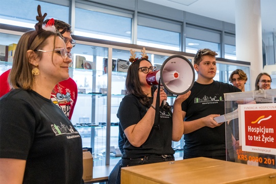 Studenci hospicjum