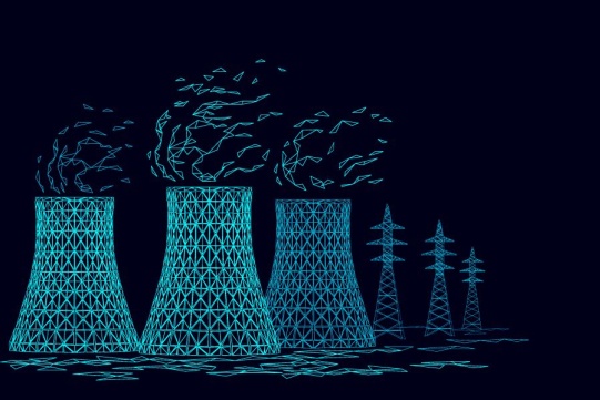 reaktory elektrowni atomowej