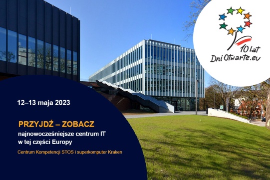 Plakat Dni Otwarte Funduszy Europejskich na PG