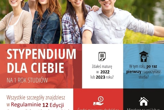 Stypendia na pierwszy rok studiów
