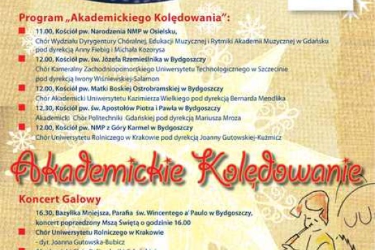 Akademickie Kolędowanie w Bydgoszczy