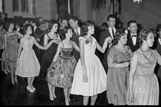 Bal Absolutoryjny 21 lutego 1960r, Wydział Budownictwa Lądowego 1955-1960r. 