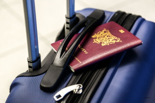 walizka i paszport