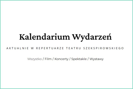 Jesień w Gdańskim Teatrze Szekspirowskim