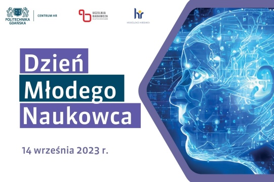 Grafika z informacją o I Dniu Młodego Naukowca