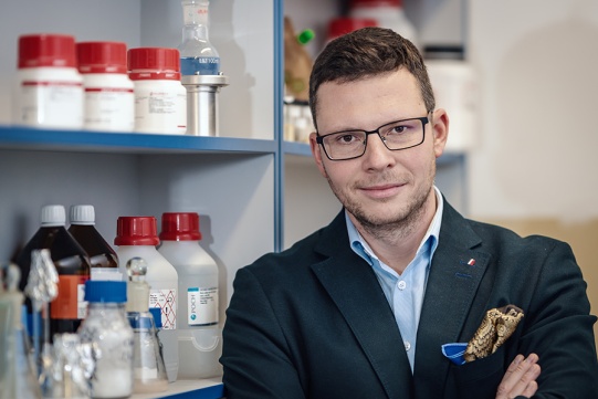 Prof. Grzgorz Boczkaj. Photo: Krzysztof Krzempek / Gdańsk Tech