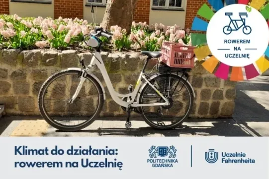 baner Rowerem na Uczelnię 2024