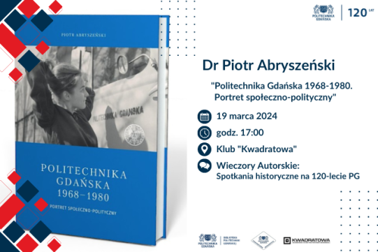 okładka książki "Politechnika Gdańska 1968-1980. Portret społeczno-polityczny"