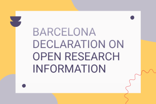 Barcelona Declaration on Open Research Information
