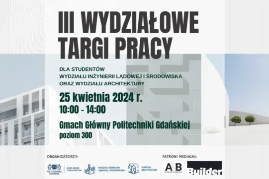 III Wydziałowe Targi Pracy - Architektura