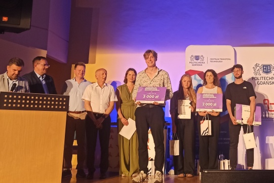 Zwycięskie projekty konkursu Jaskółki Przedsiębiorczości 2024 organizowanego na Politechnice Gdańskiej