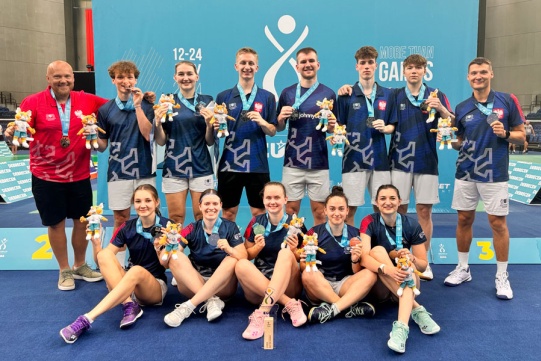 Badmintoniści z PG drużynowo zajęli 2. miejsce