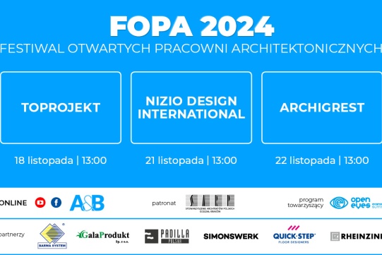 Na zdjęciu znajduje się na niebieskim tle informacja o wydarzeniu