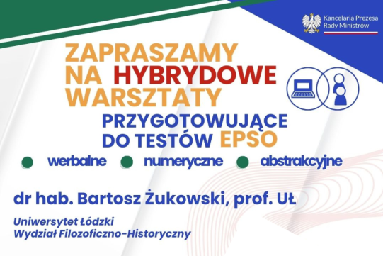 Na zdjęciu widoczna jest informacja o szkoleniu