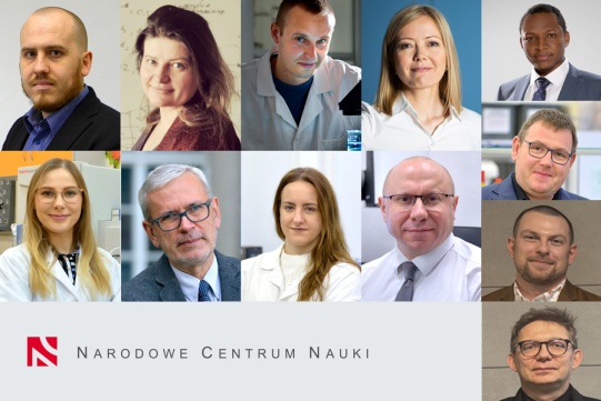 zdjęcia laureatów OPUS i PRELUDIUM