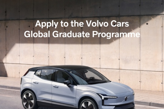 Na zdjęciu znajduje się samochód Volvo