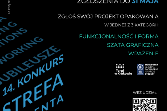 Na zdjęciu informacja o konkursie