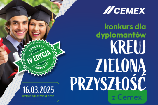 Na zdjęciu informacja o konkursie