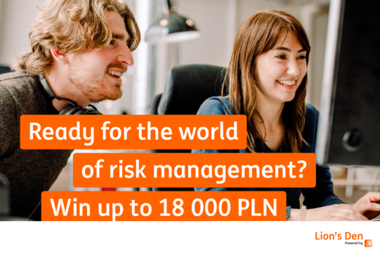 Na zdjęciu kobieta i mężczyzna i informacja o wydarzeniu