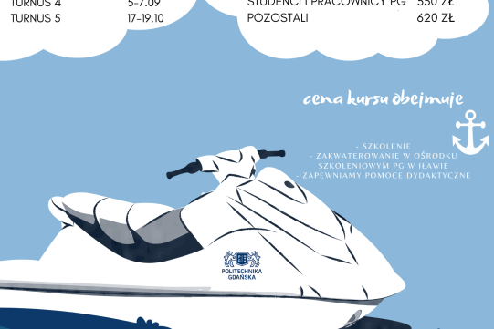 plakat kurs motorowodny