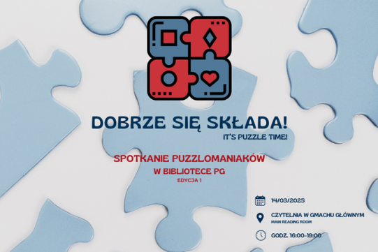 Dobrze się składa! Spotkanie puzzlomaniaków w Bibliotece PG